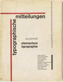 Biography and Typography of Jan Tschichold.